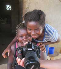 Young Liberian girl