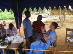 Outdoor clinic